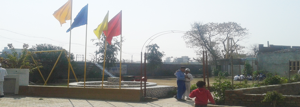 Playground: School is equipped with large playground...