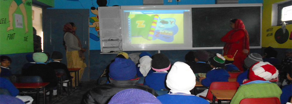 Class-room: Educomp smart class faculity for better learning...